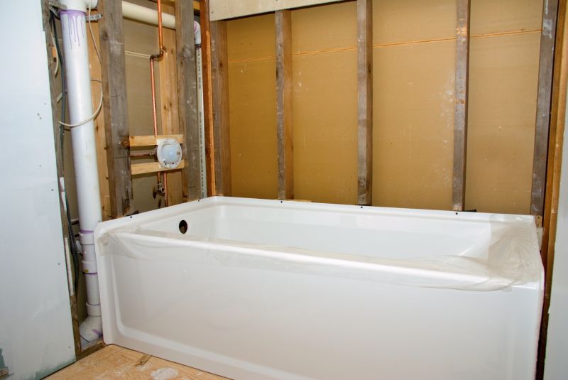 Elegant Bathtub Installation